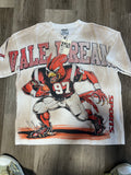 Vale lives tee hawk football player white