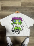 Billionaire studio tee green monster white
