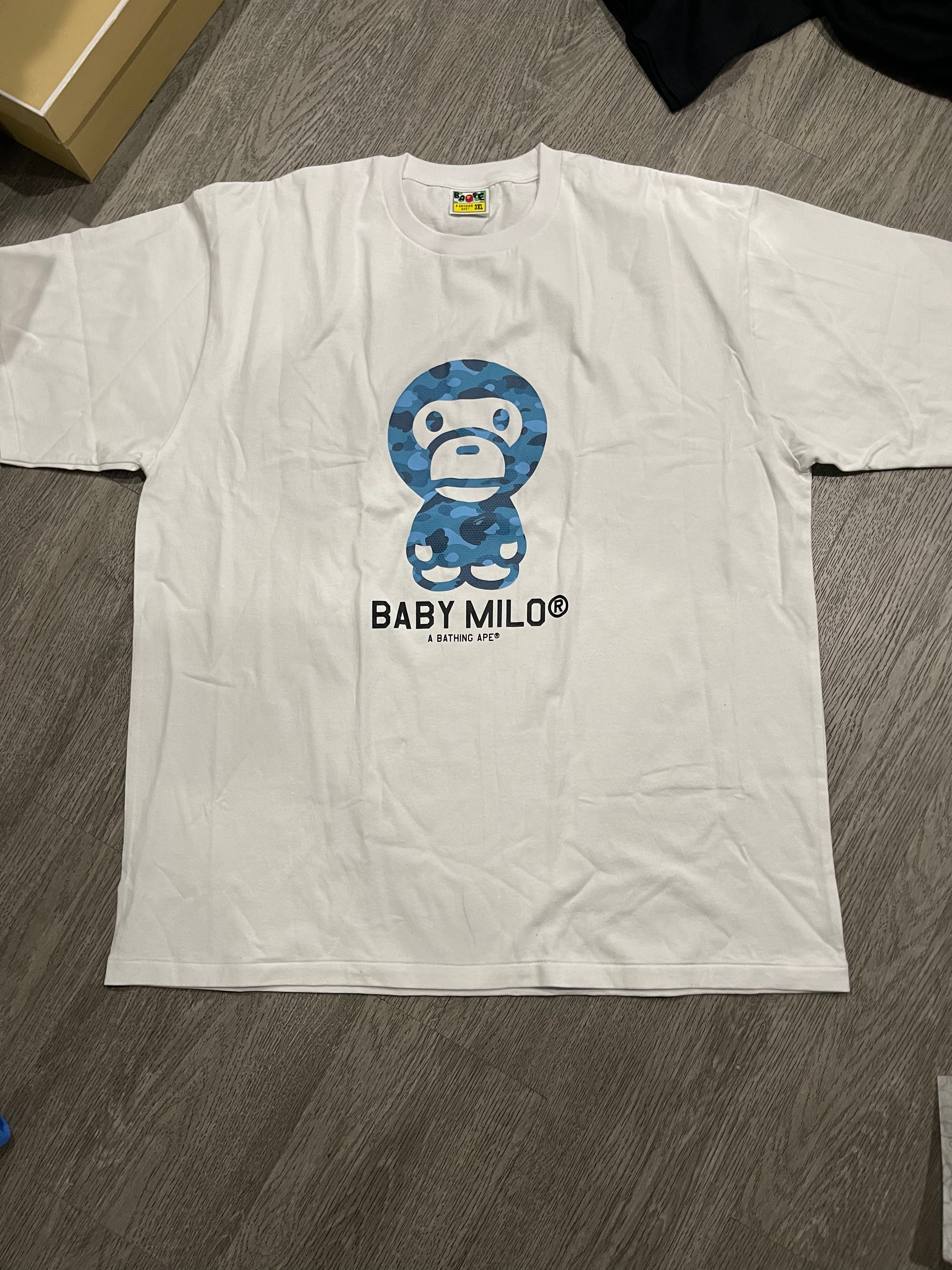 Bape “Baby Milo” (White/Baby Blue)