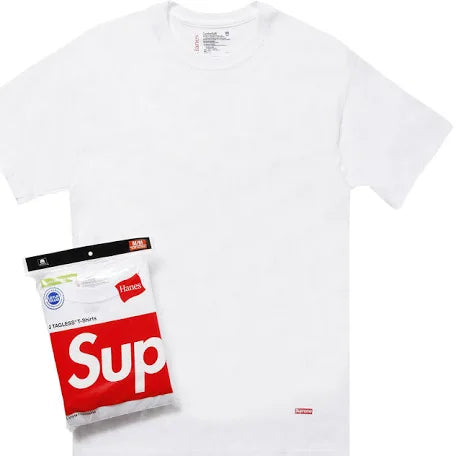 Supreme White Tee (Pack of 3)