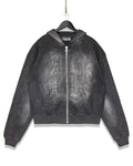 Vale Valley Zip Up Hoodie (Black)
