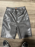 Bottega desires leather shorts