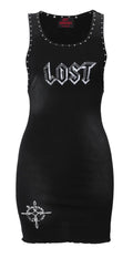 Lost intricacy “icon logo” Dress (Black)