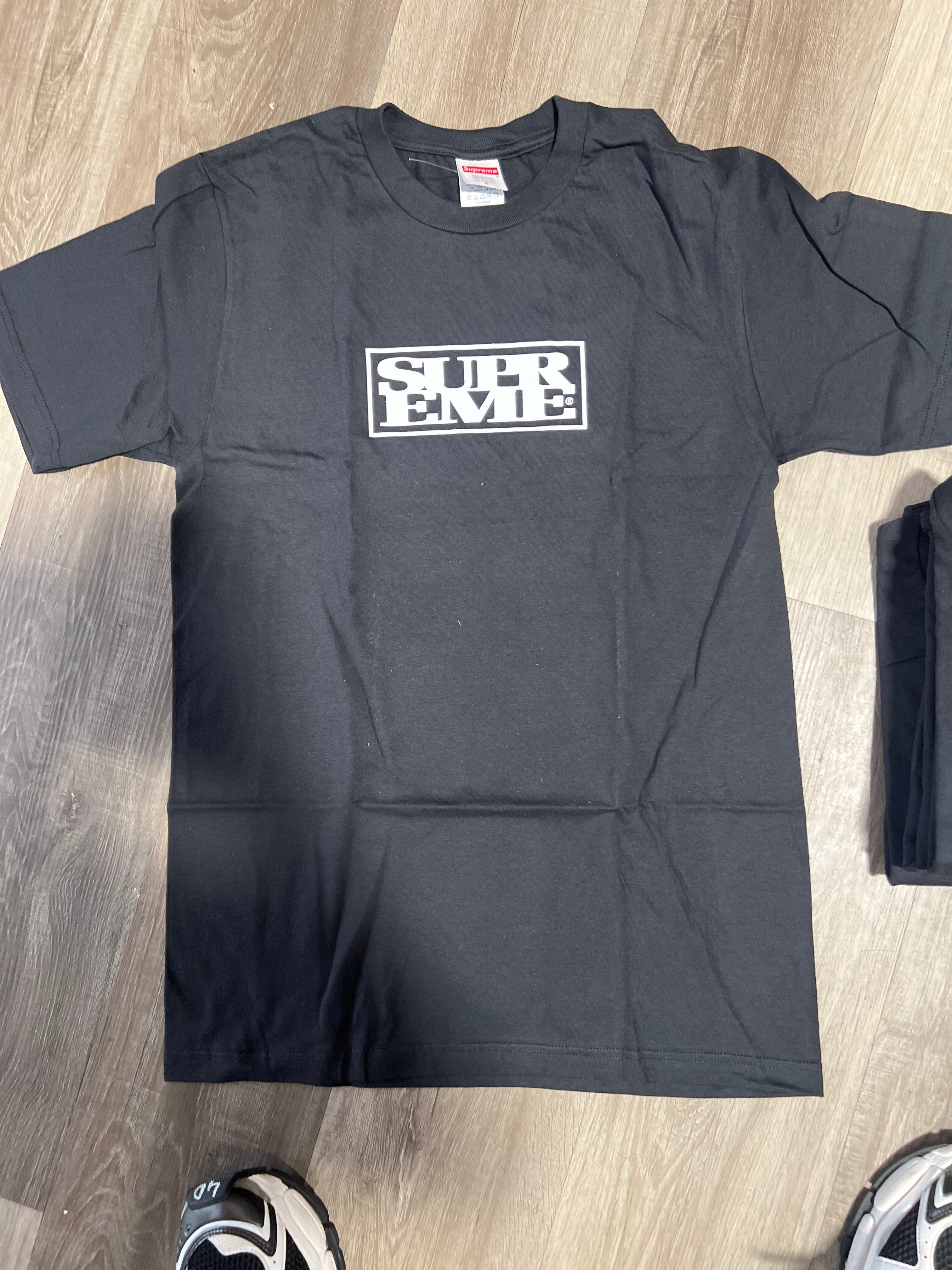 Supreme connect tee black