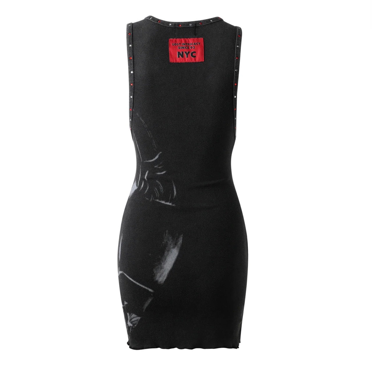 Lost intricacy “Broken Hearts” Dress Black