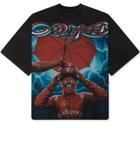 Godspeed Reign Tee (Black/Red)