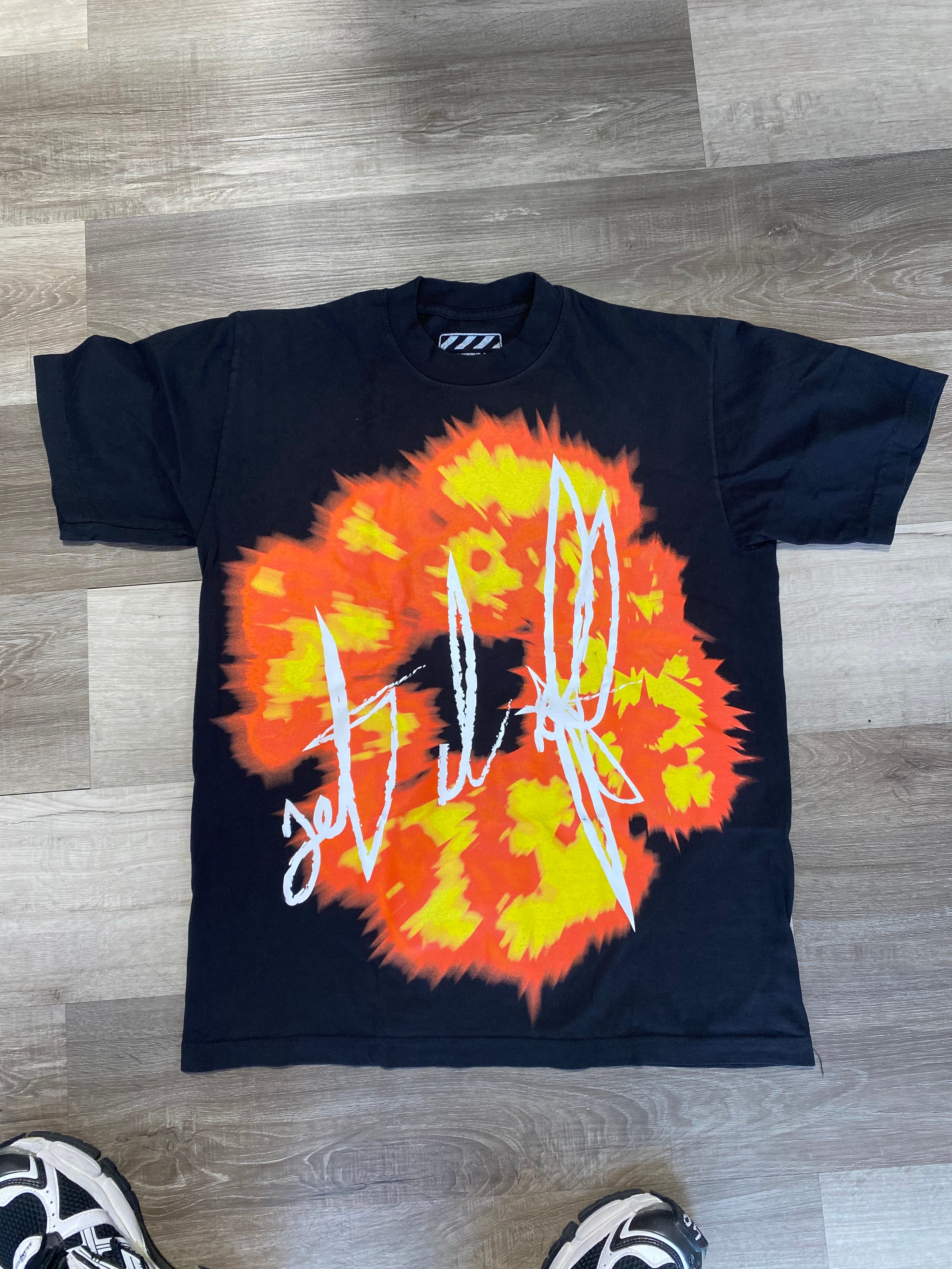 Denim Tears X Offset tee big logo black