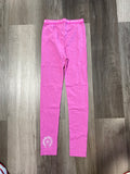 Chrome Hearts leggings pink