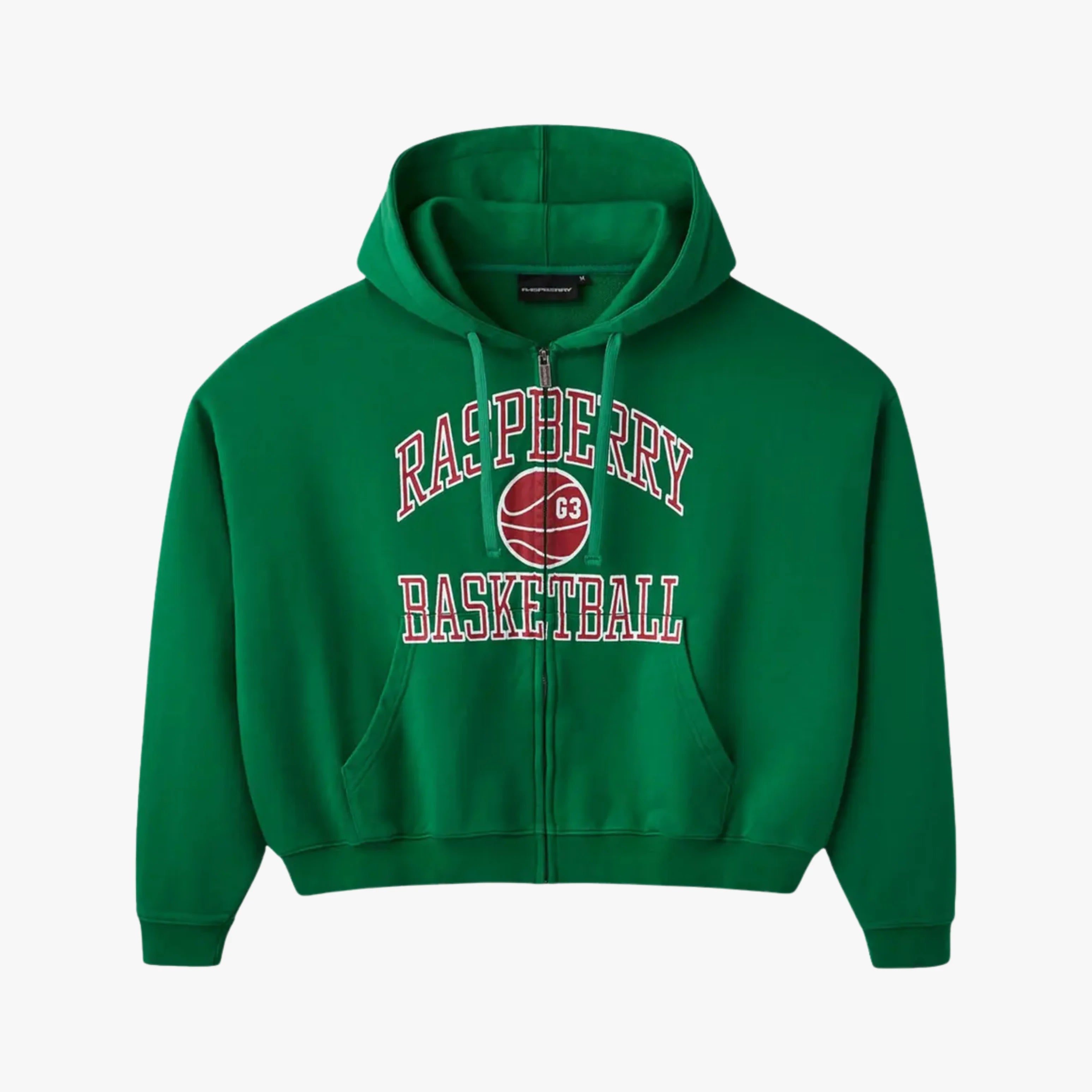 Gvgallery “Raspberry Hills” Zip Up Hoodie (Green)