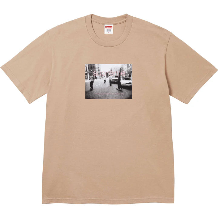 Supreme “Clip” Tee (Beige)