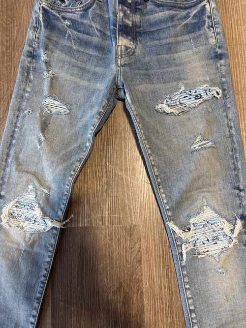 Amiri Mx1 Light Blue Bandana