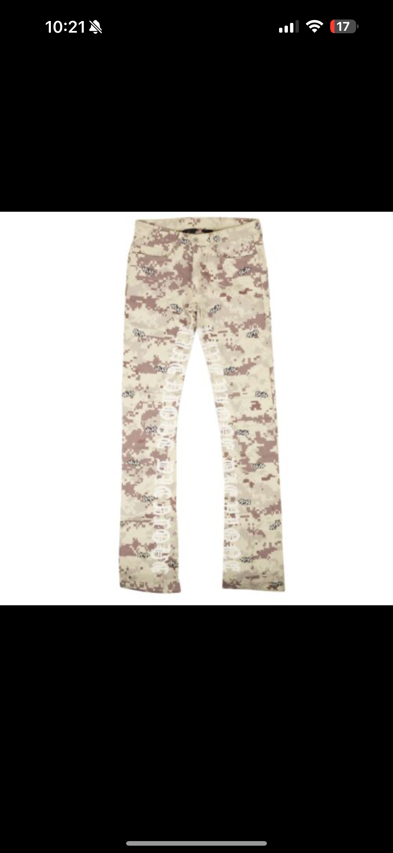 Vlone Camo Jeans