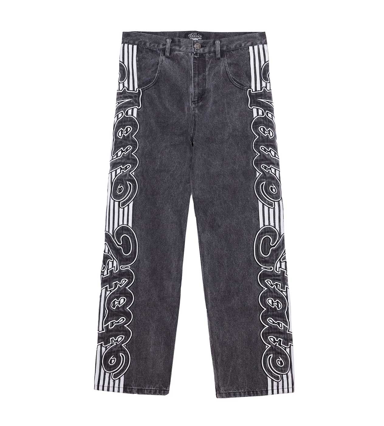 Vale Lives “insignia” Jeans (Black)