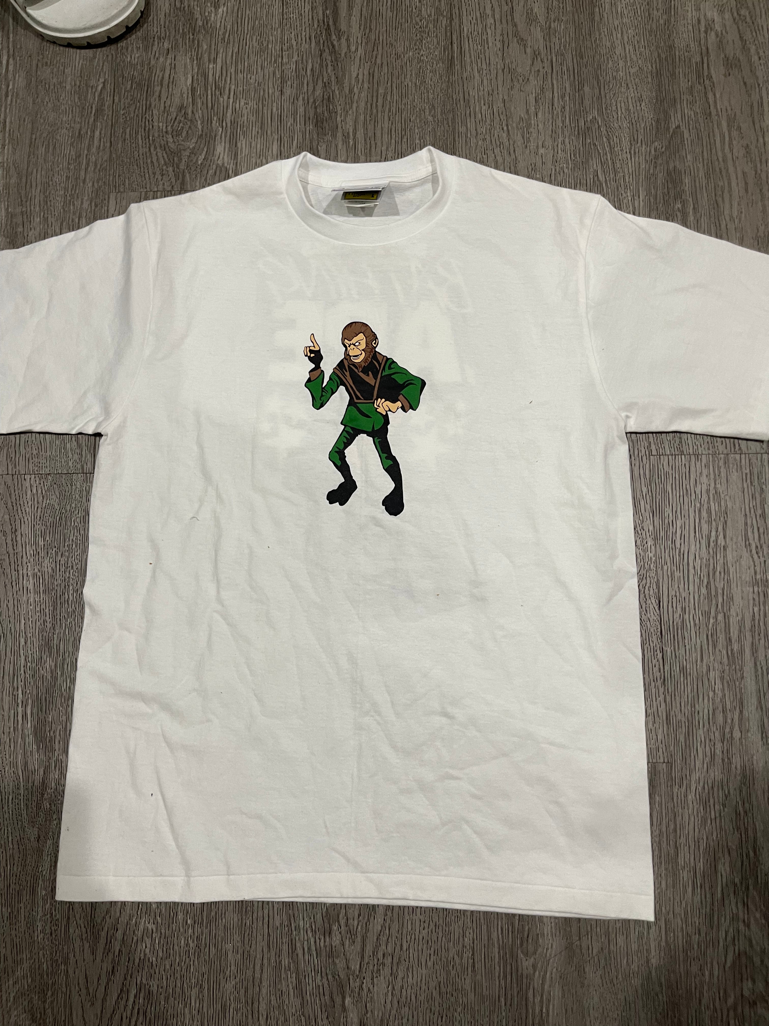 Bape “Big Foot” Tee (White)