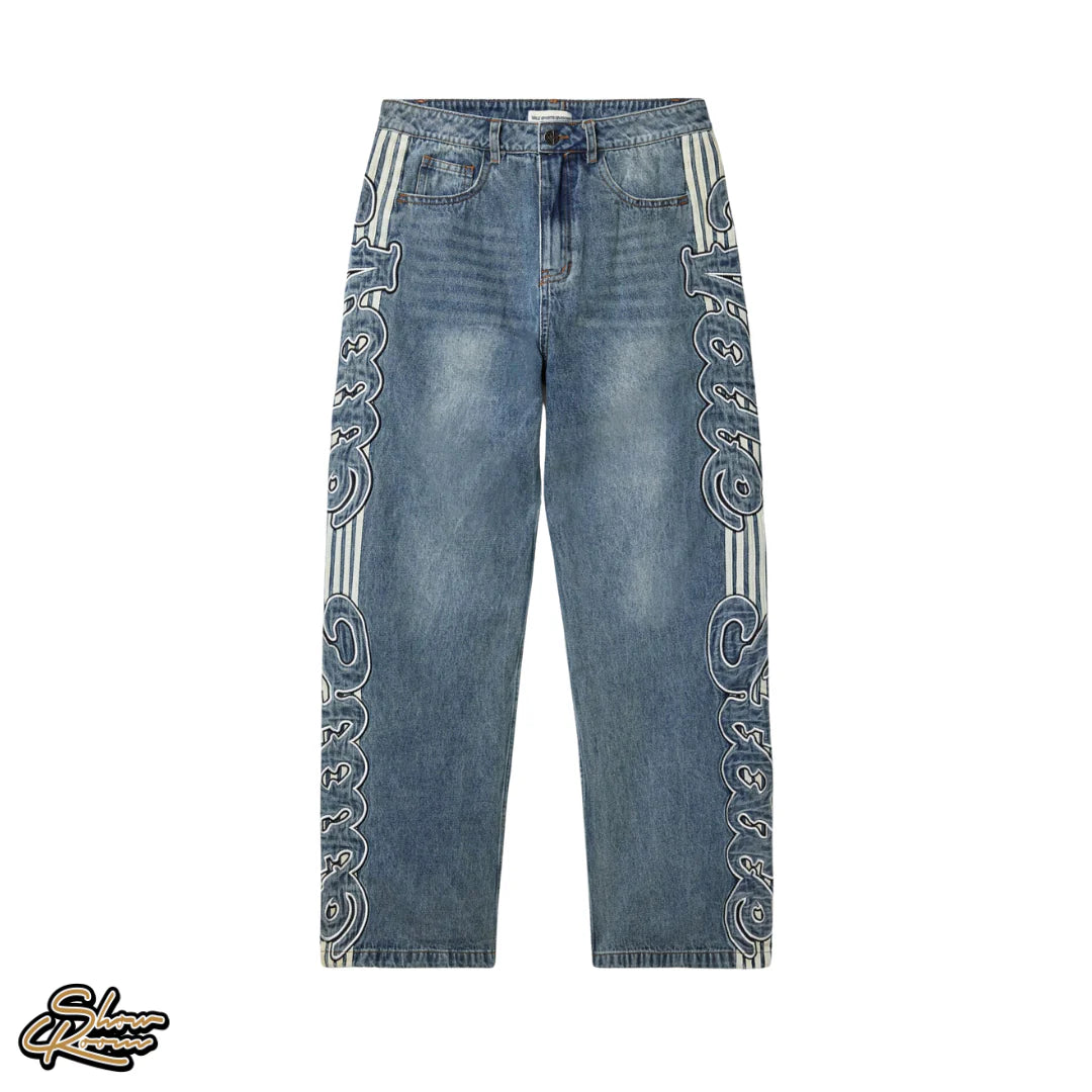 Vale Lives “insignia” Jeans (Blue)