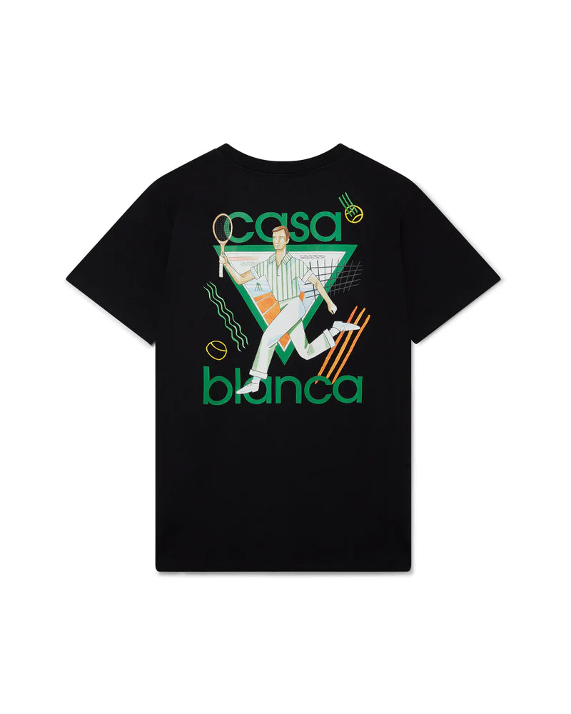 Casablanca “Le Jue” Tee (Black/Green)