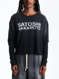 Satoshi Nakamoto Longsleeve (Black)