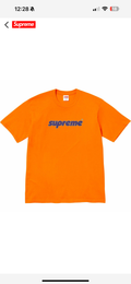 Supreme “Pinline” Tee (Orange)