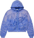 Vale lives zip up track blue