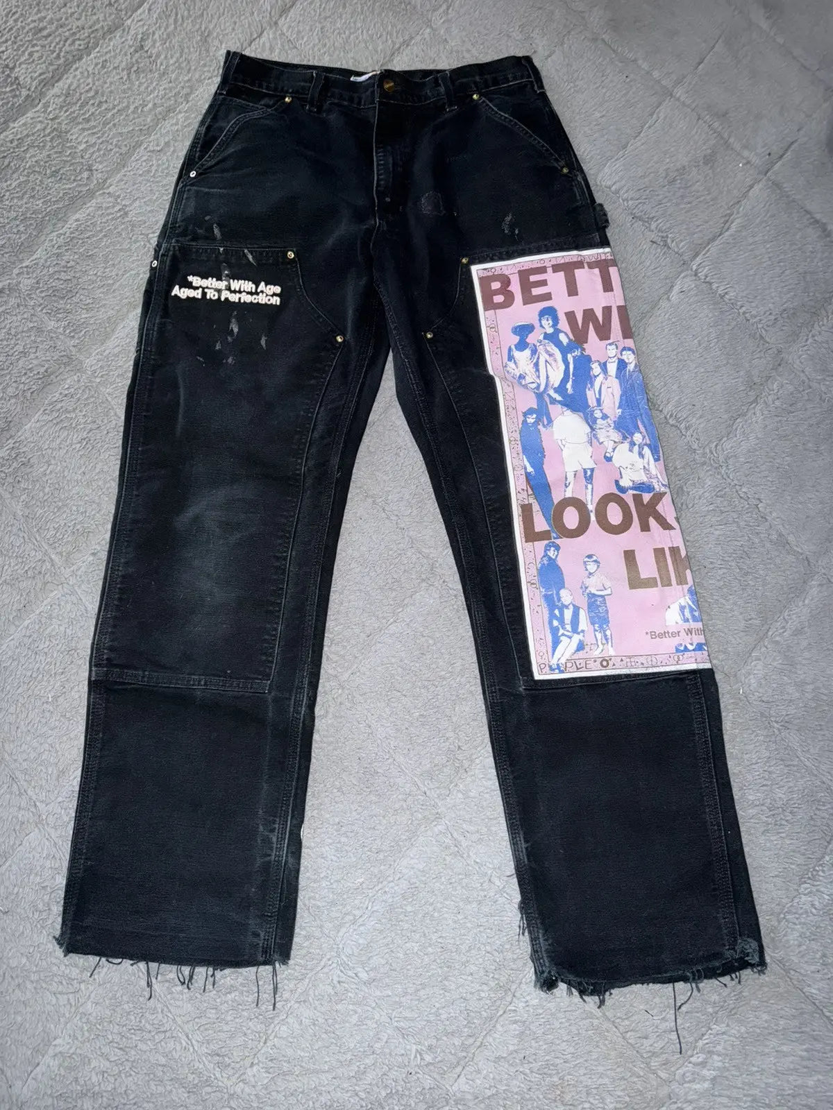 Better With Age Carpenter Pants Black