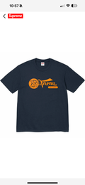 Supreme “Records” Tee (Navy)