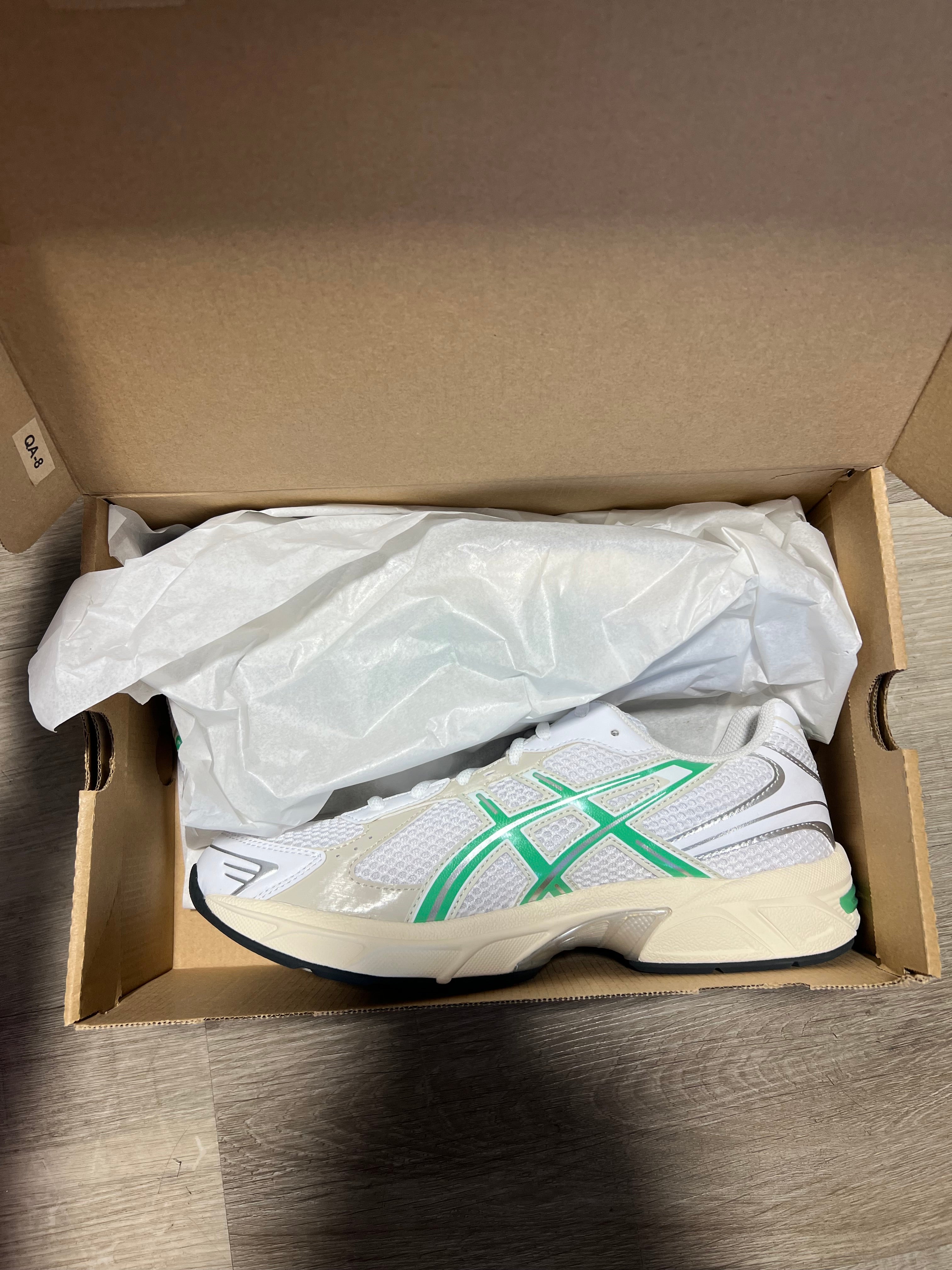 ASICS gel-1130 white/ malachite green