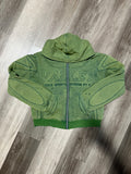 Vale lives armor zip up green