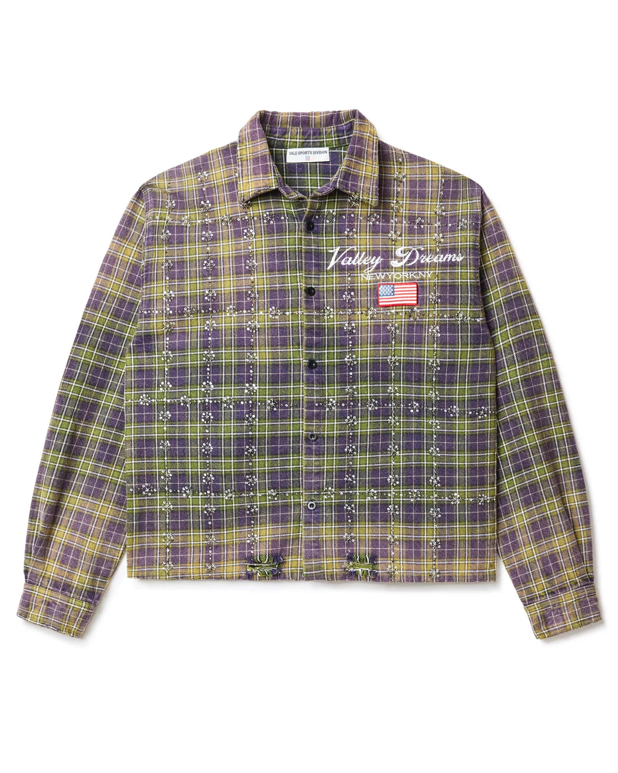 Vale Lives “Toxic Green” Flannel