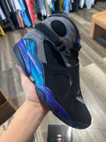 Jordan 8 aqua black