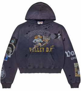 Vale Property Hoodie Navy/Yellow