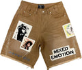 Mixed Emotions “Chaos” Shorts (Brown)