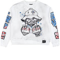 Triple Sevens War Longsleeve (White/Blue/Red)