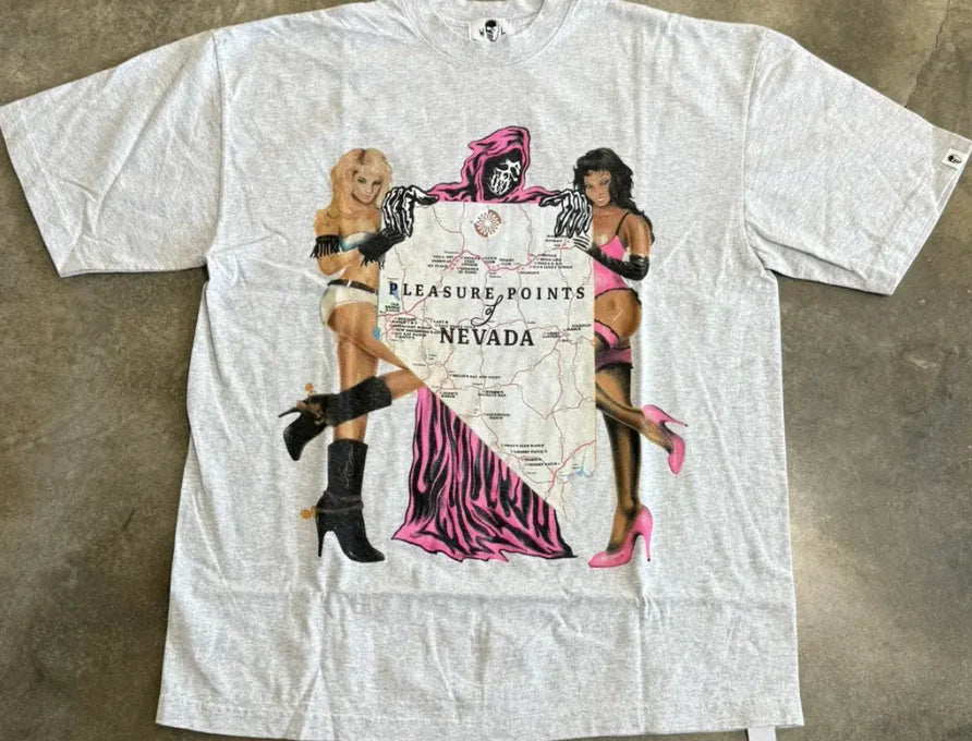 Warren Lotas “Pleasure Points of Nevada” Tee (Grey)