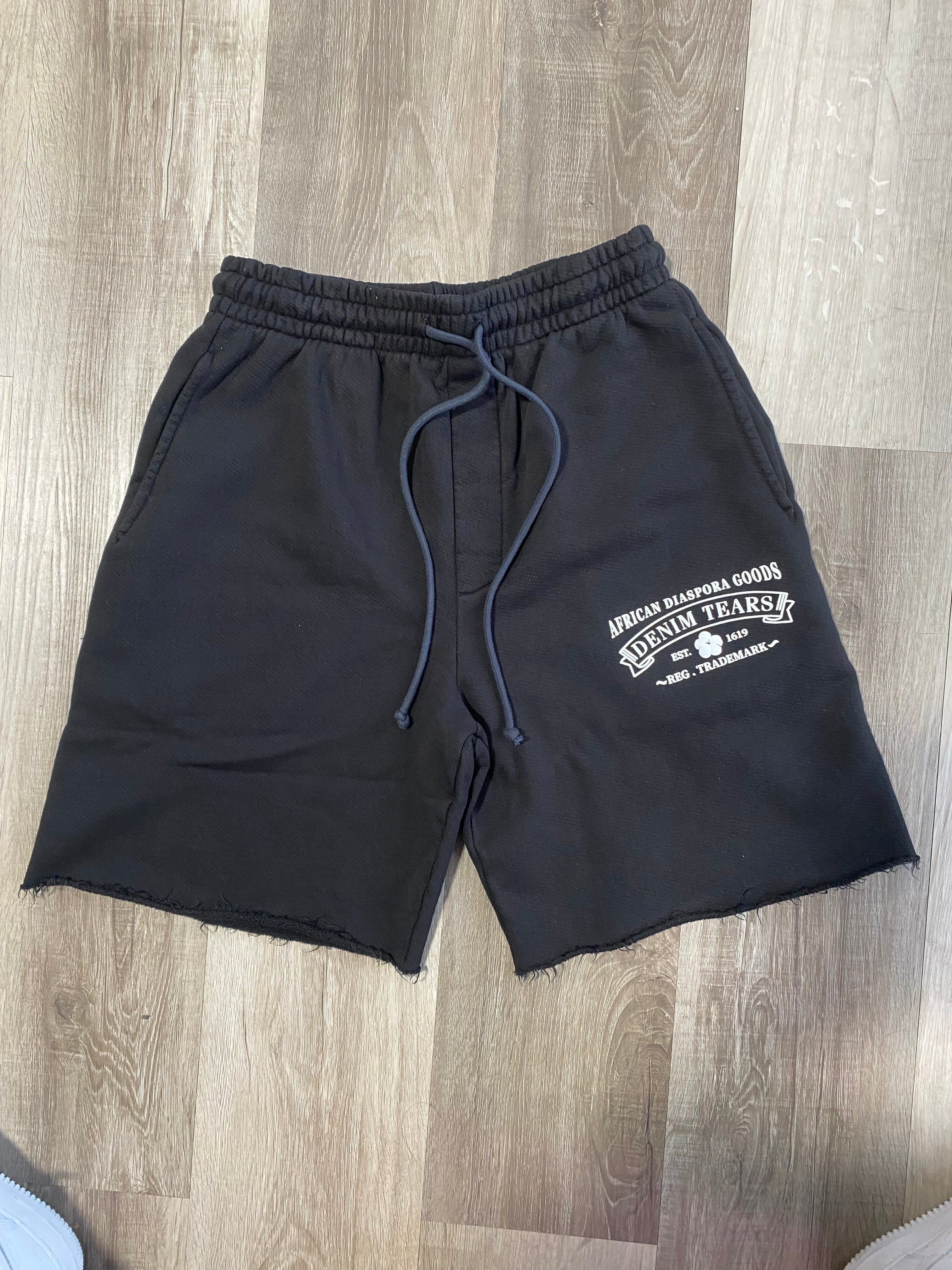 Denim Tears shorts plain Black