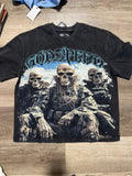 Godspeed tee skeleton army black