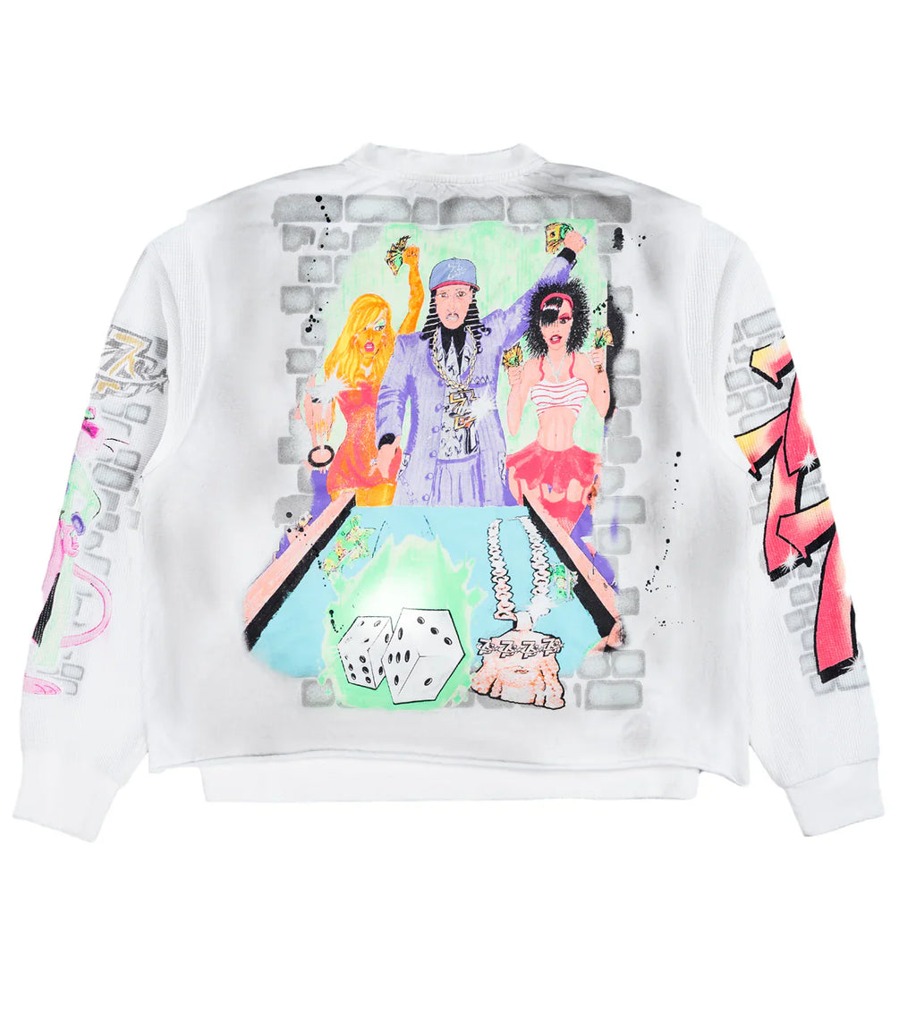 Triple Sevens “Player Longsleeve (White)