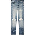 Amiri Mx1 Jacquard Bandana Jeans Blue