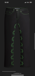 Lost Shdws “Outline” Jeans (Green/Black)