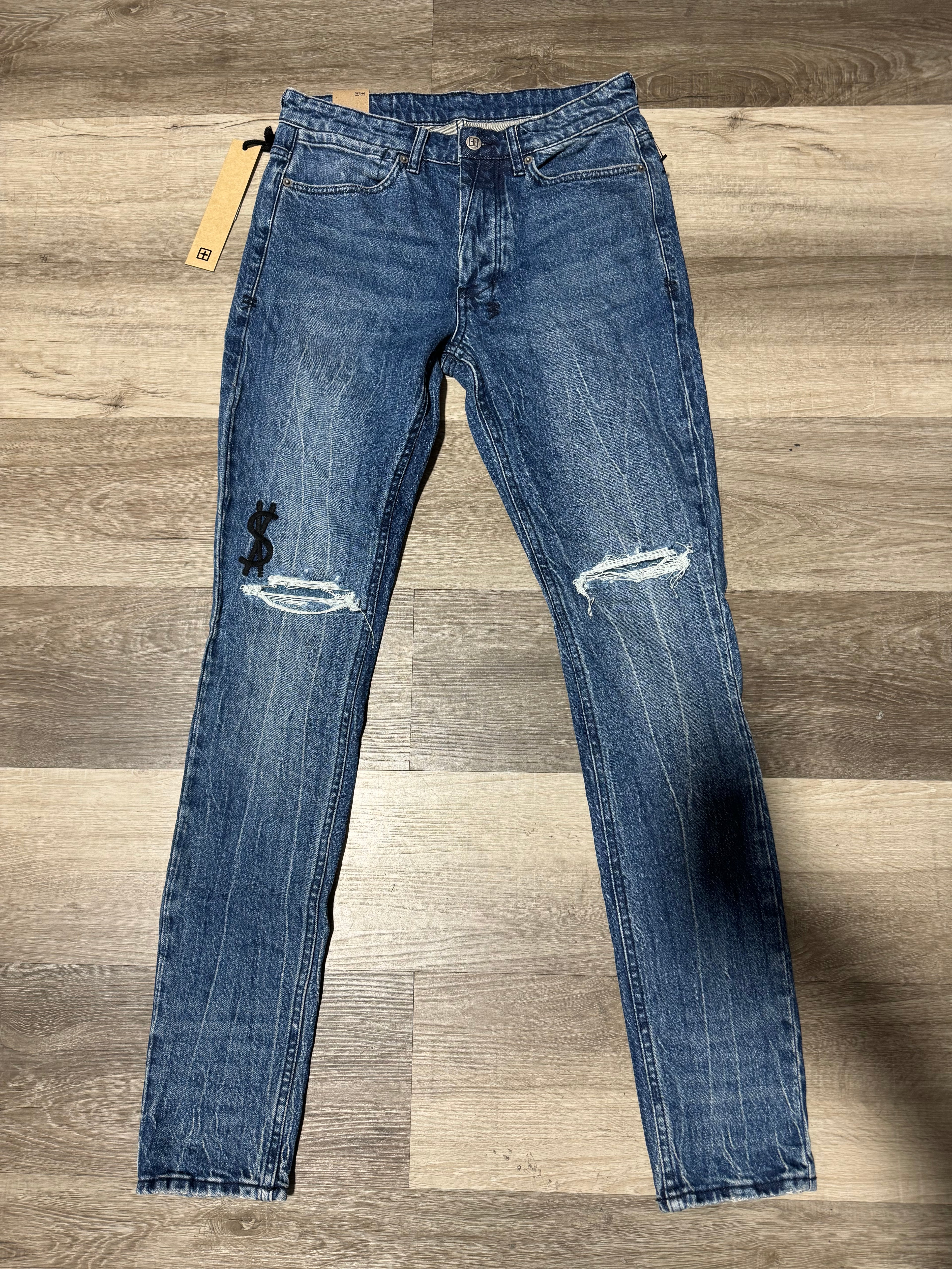 Ksubi Small Logo Jeans (Blue)