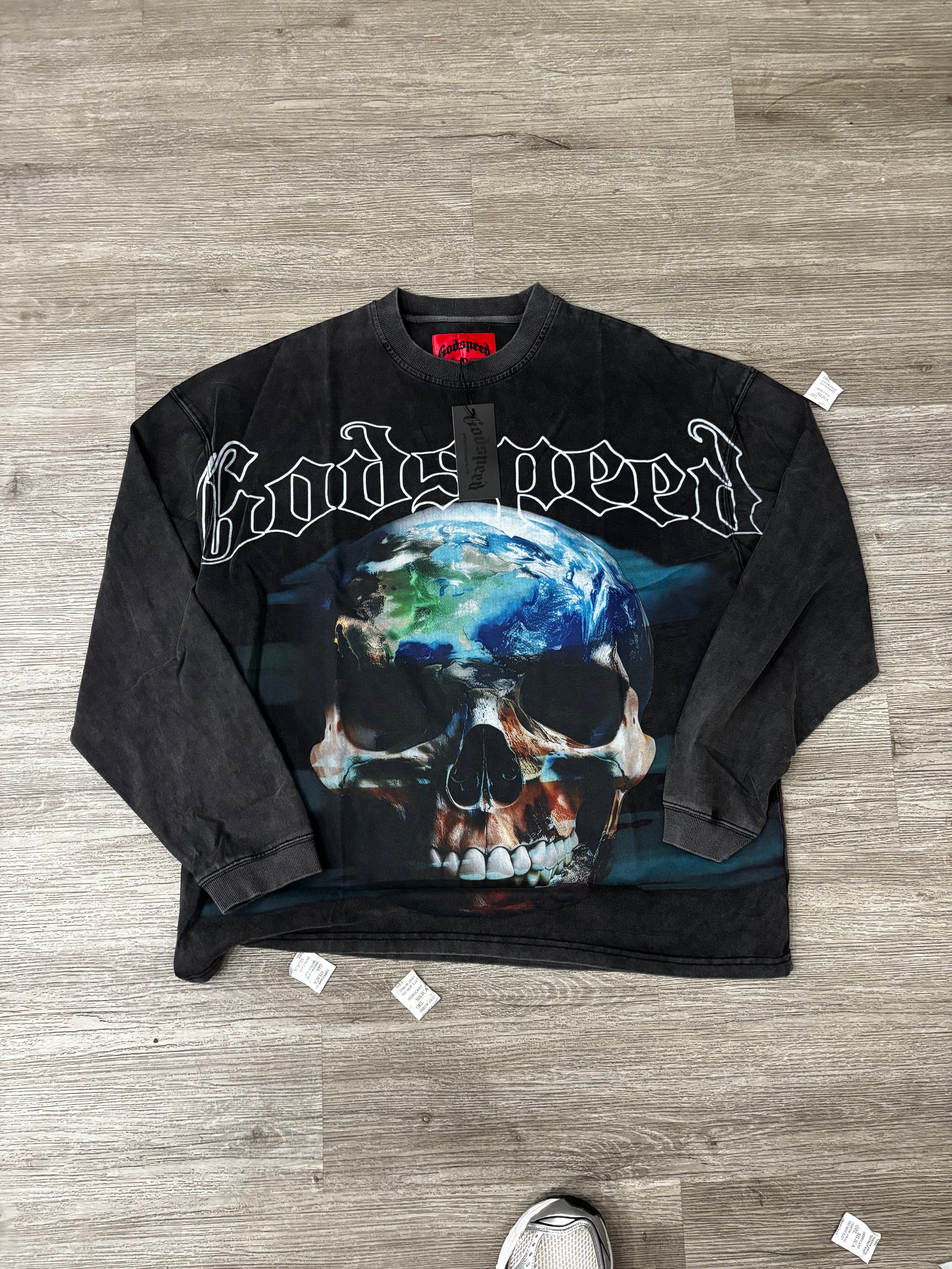 Godspeed longsleeve earth head black