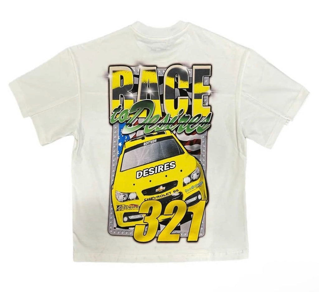Bottega Race Tee (White)