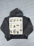 Saint Vanity Patch Hoodie Black
