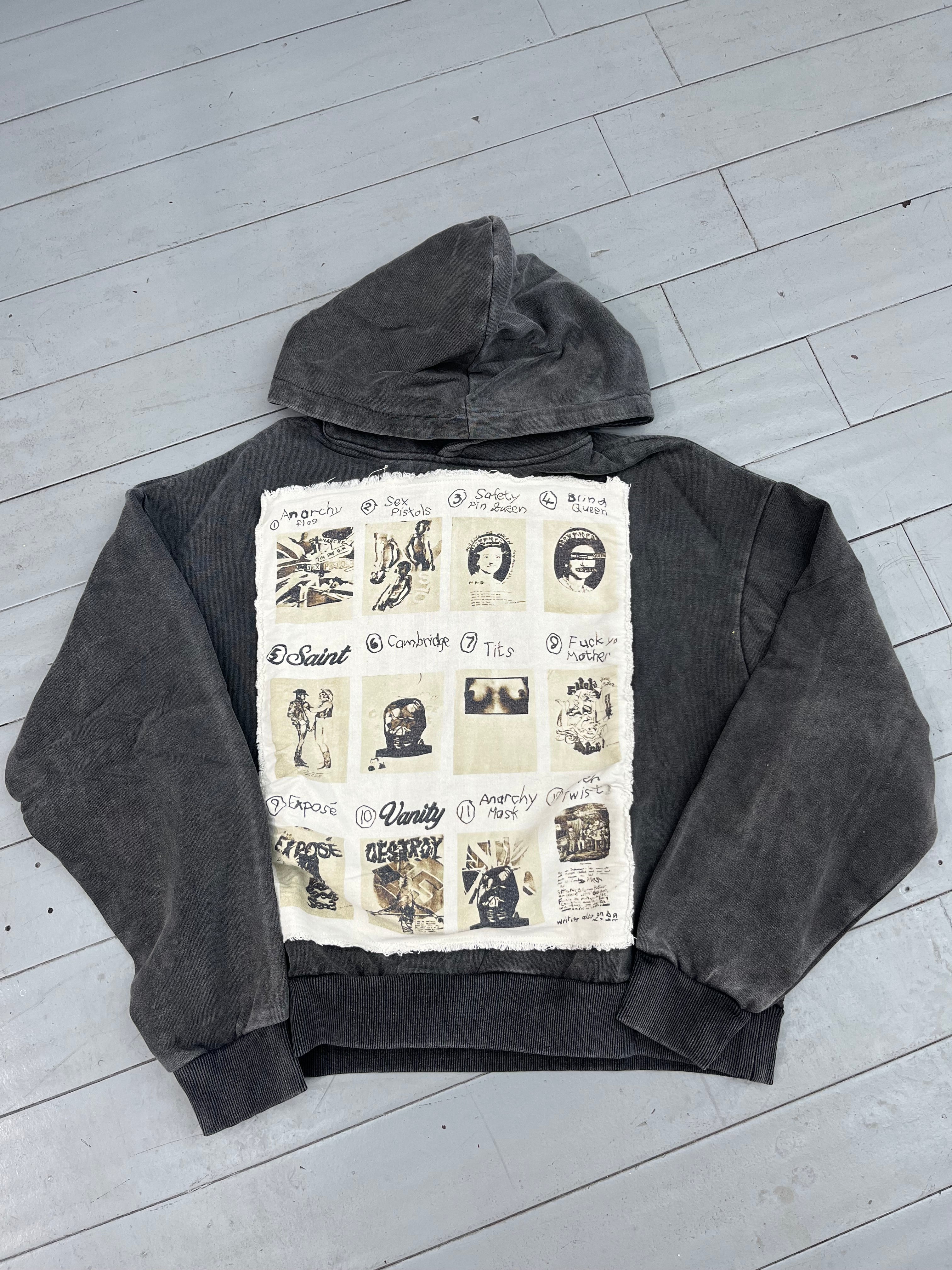 Saint Vanity Patch Hoodie Black