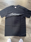 Supreme tee script logo black