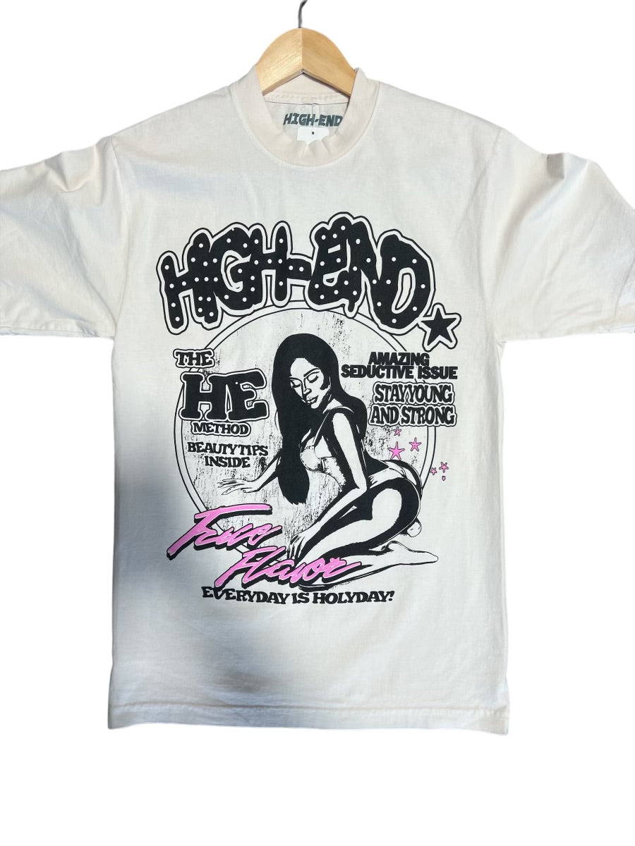 HIGH-END “Seductive Method” Tee (Cream)