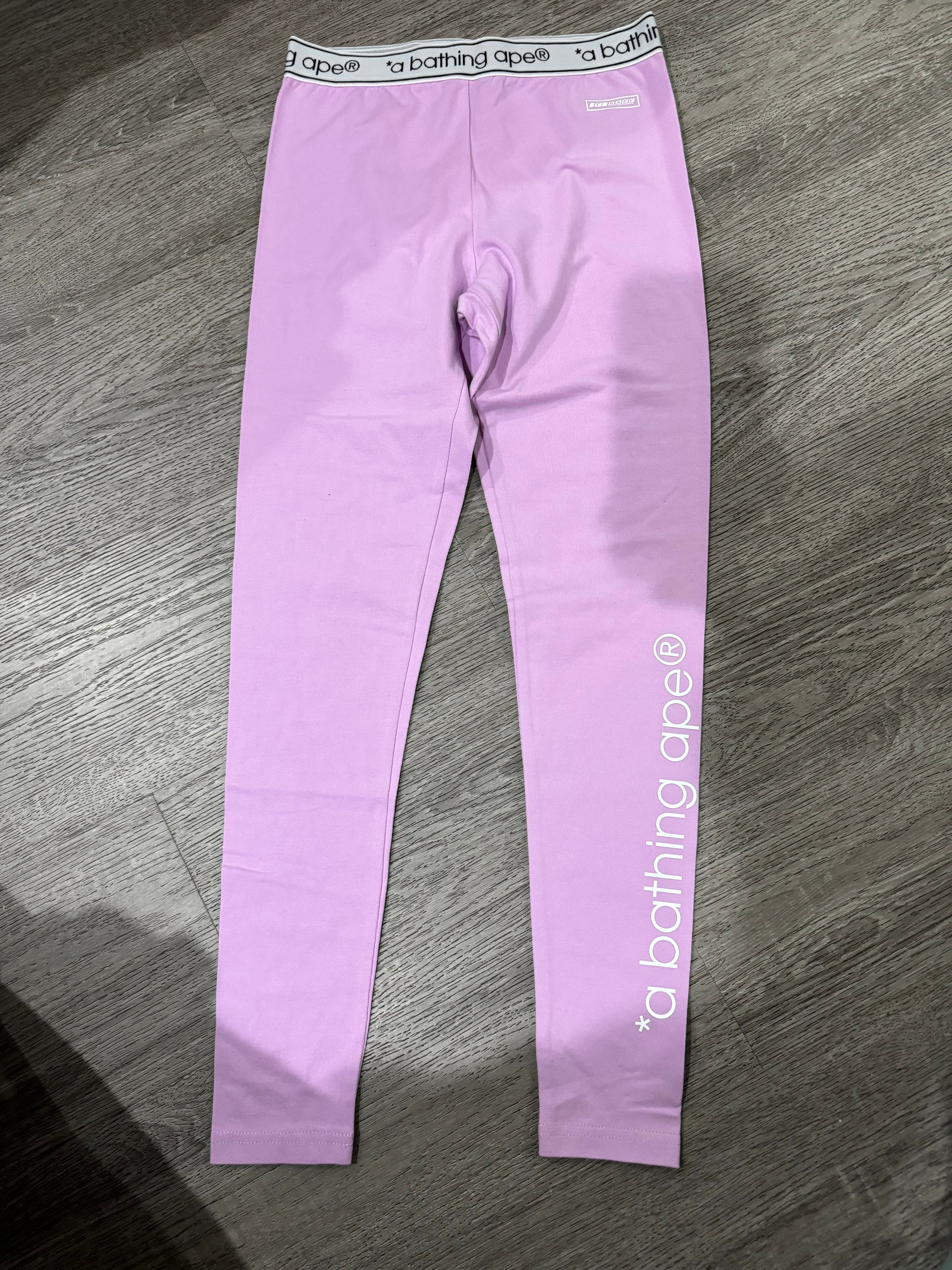 Bape Leggings (Light Purple)
