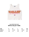 Vale Lives “Valley” Tank (White)