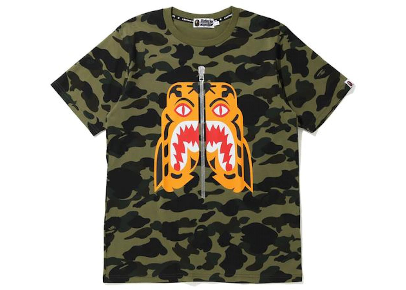 Bape Tiger Tee (Green Camo)
