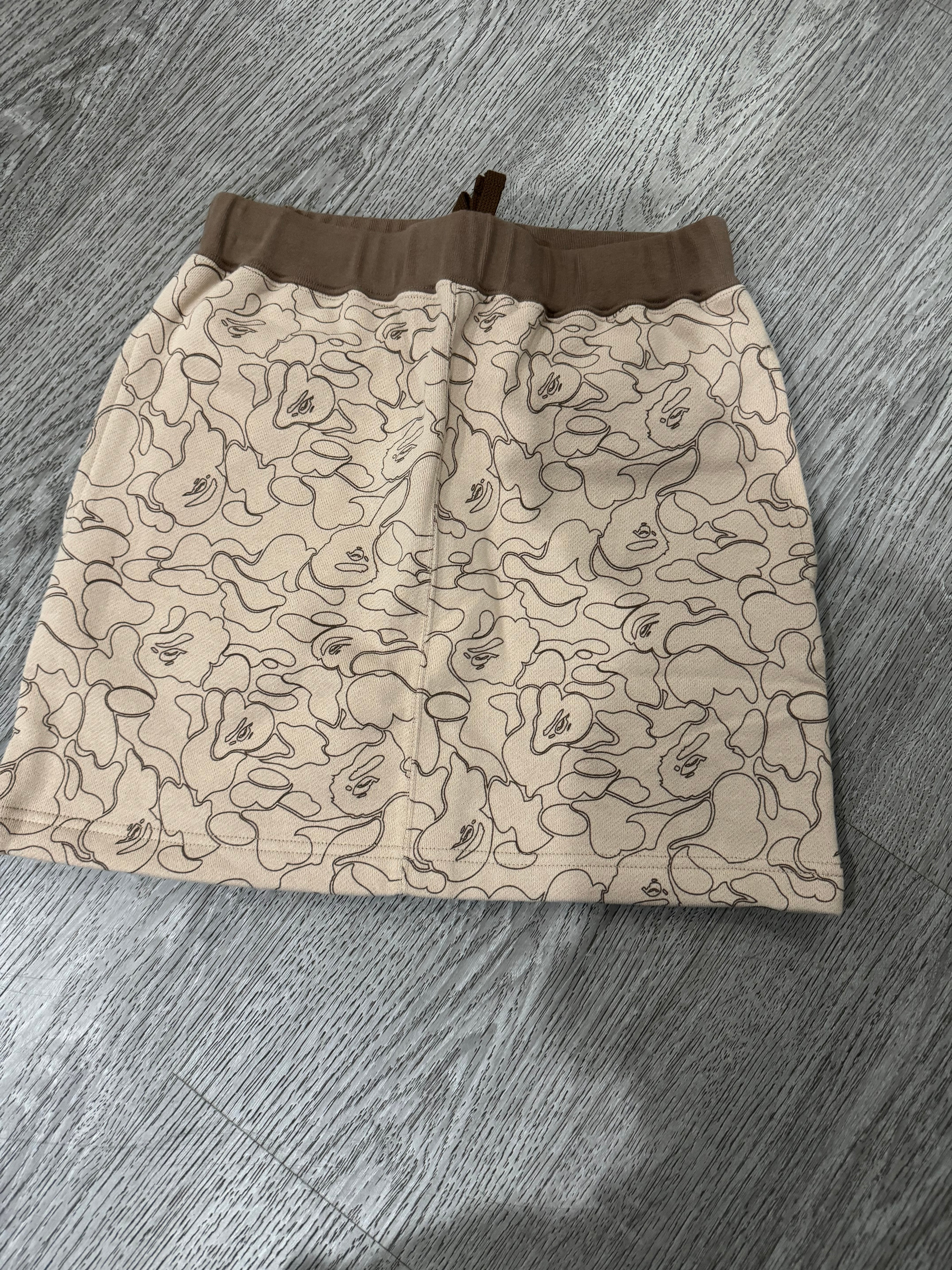 Bape Women Skirt (Brown)