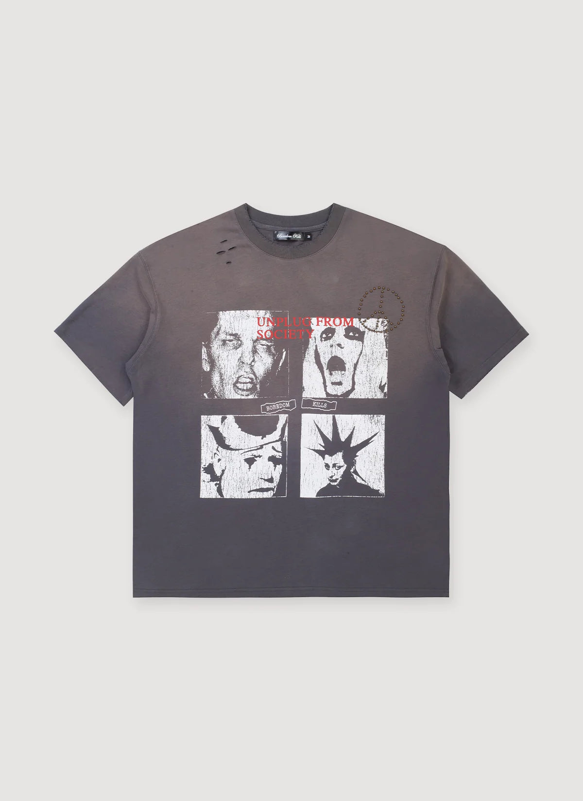 Boredom Kills “Scream Studded” Tee